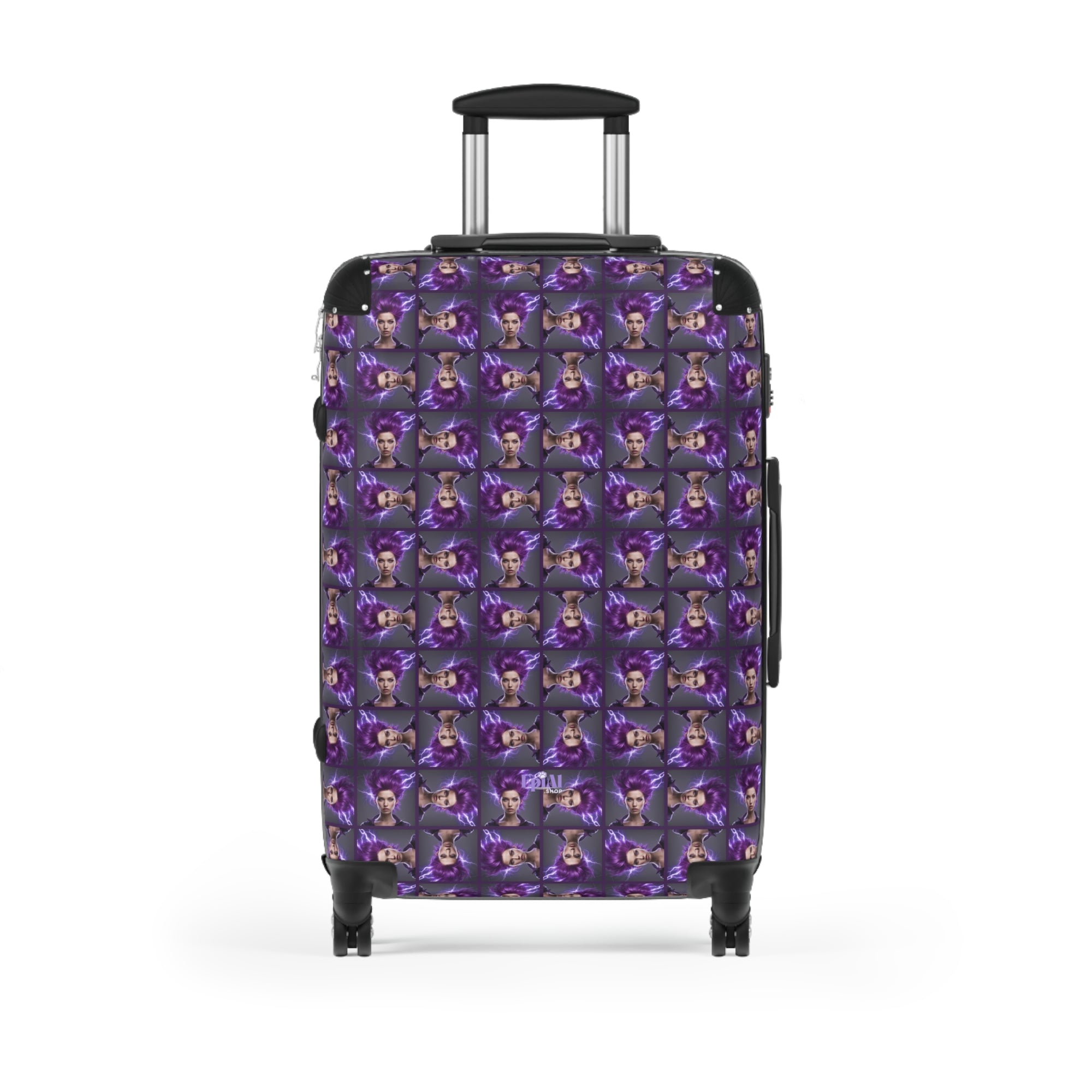 Purple Maze Epilepsy Awareness Suitcase