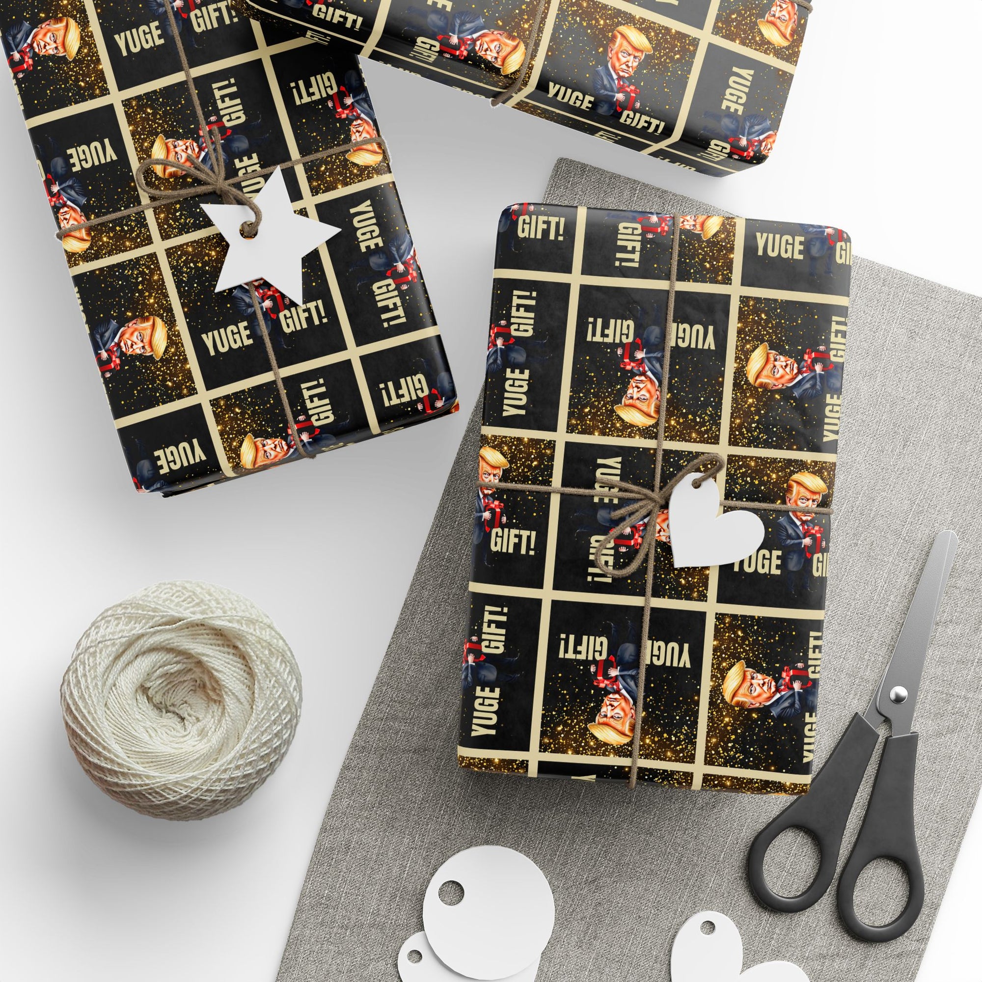 Trump's Yuge Gift All Occasion Wrapping Paper