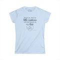 Photo depicting the ​Little Creatures Women's Softstyle Tee from EpiAl's Shop.