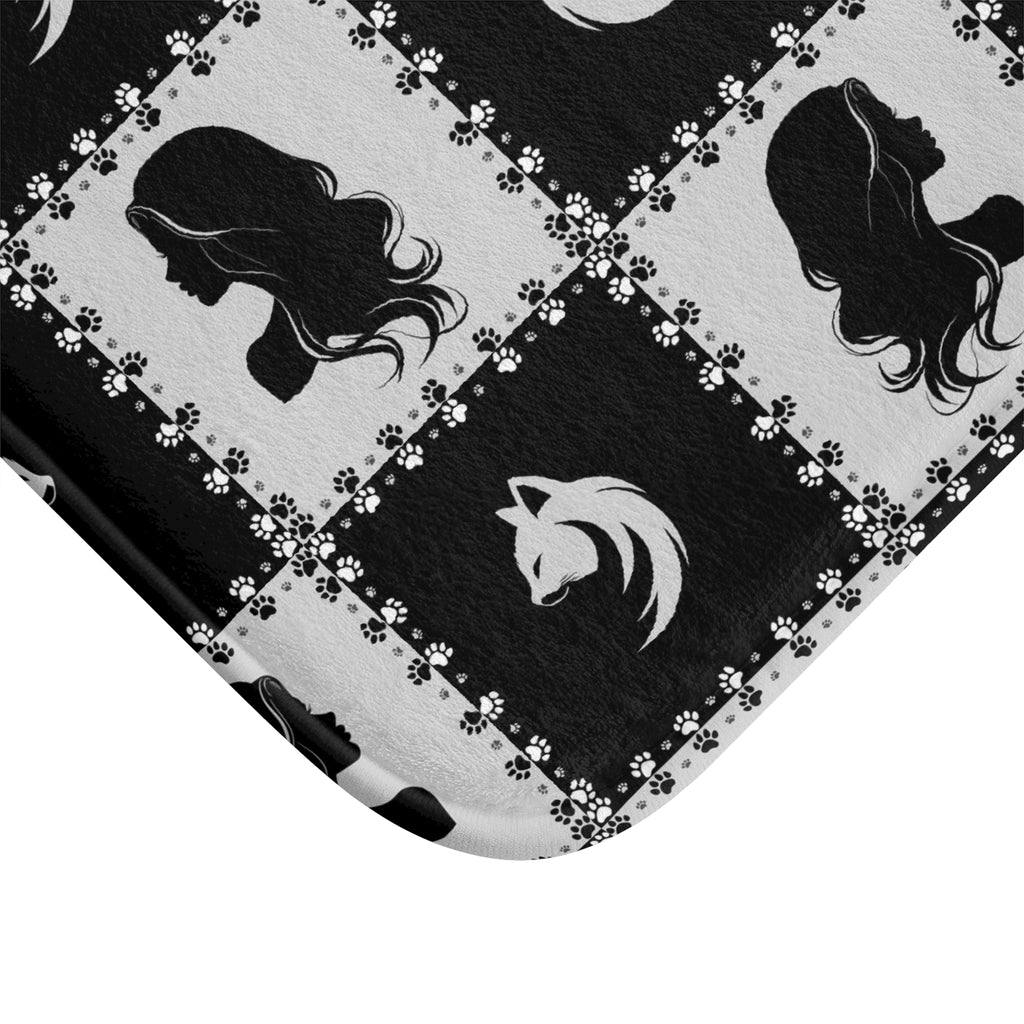 Cats & Ladies Bath Mat