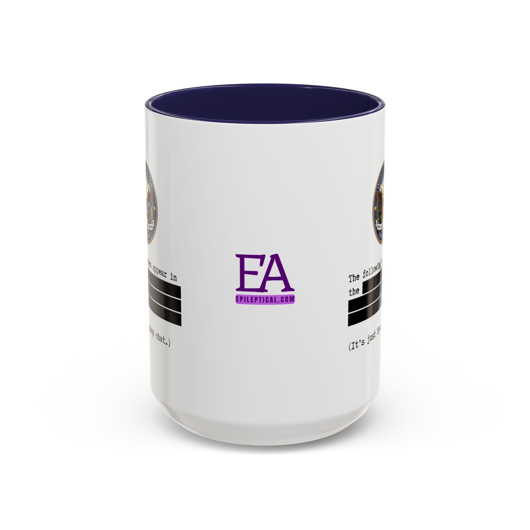 Unsealed Documents Coffee Mug – Redacted Files Political Satire Mug