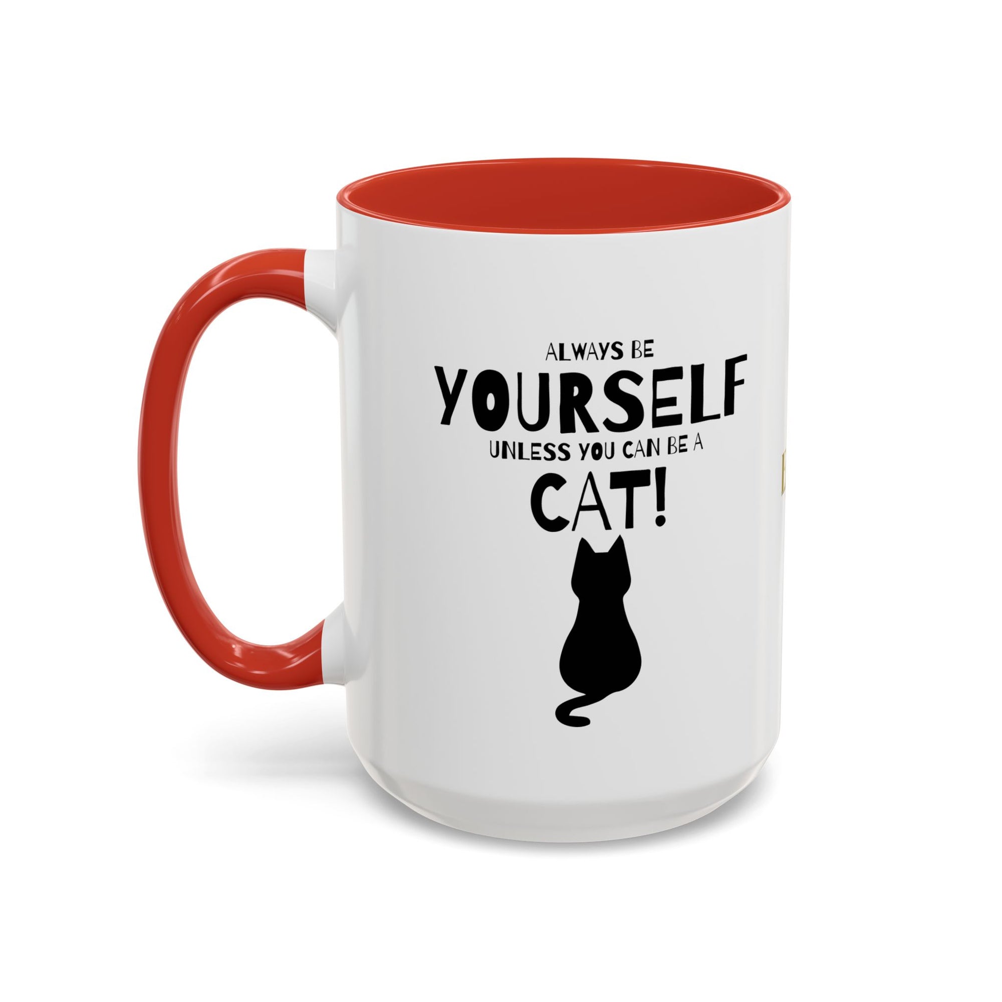 Whimsical Cat Lover Coffee Mug - Always Be Yourself