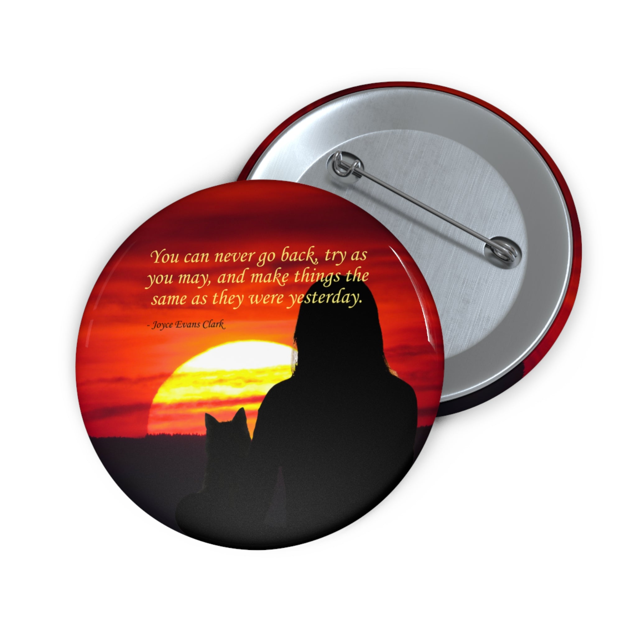 Photo depicting the ​Try As You May Custom Pin Buttons from EpiAl's Shop.