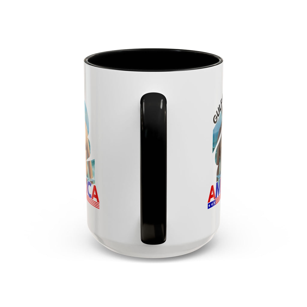 Trump's Gulf of America Accent Coffee Mug Printify