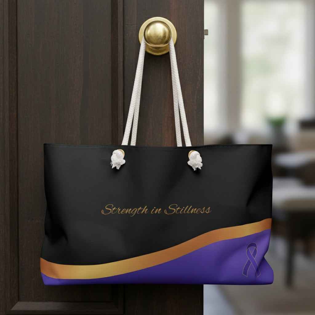 The Violet Wave Weekender Bag — Strength in Stillness