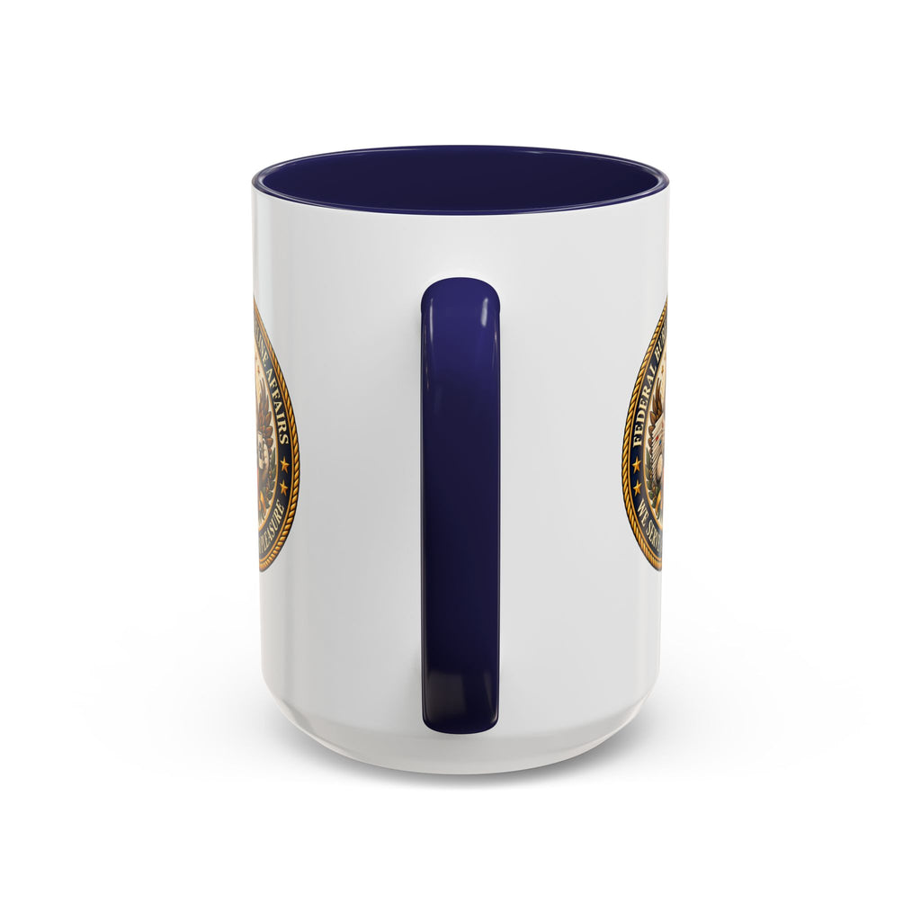 Federal Bureau of Feline Affairs Mug | Funny Cat Government Parody Coffee Cup | 11oz & 15oz