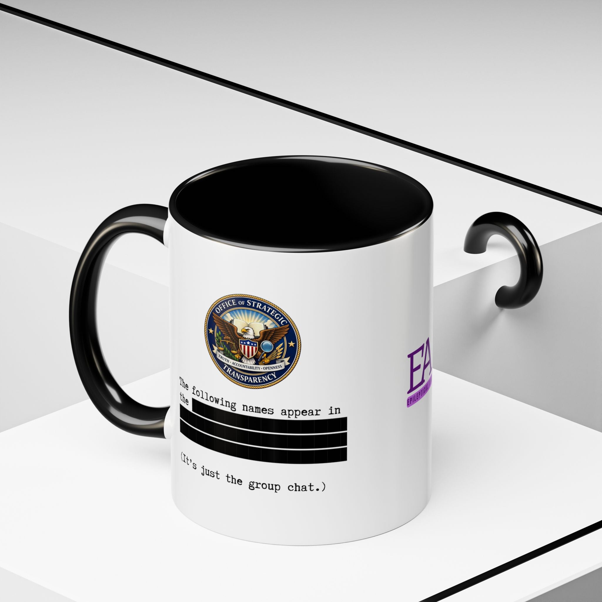 Unsealed Documents Coffee Mug – Redacted Files Political Satire Mug