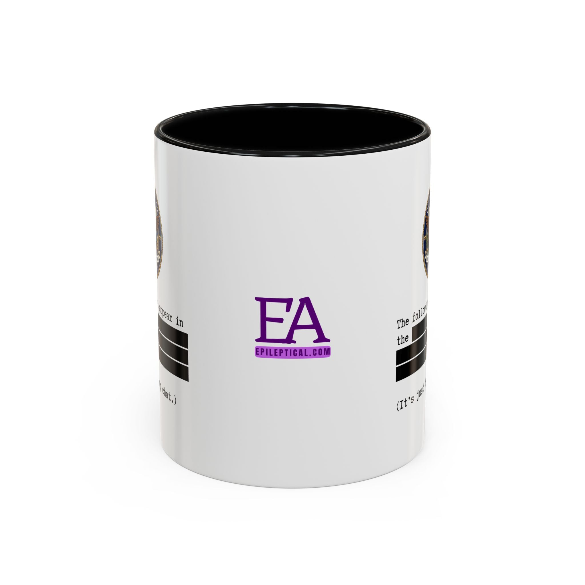 Unsealed Documents Coffee Mug – Redacted Files Political Satire Mug