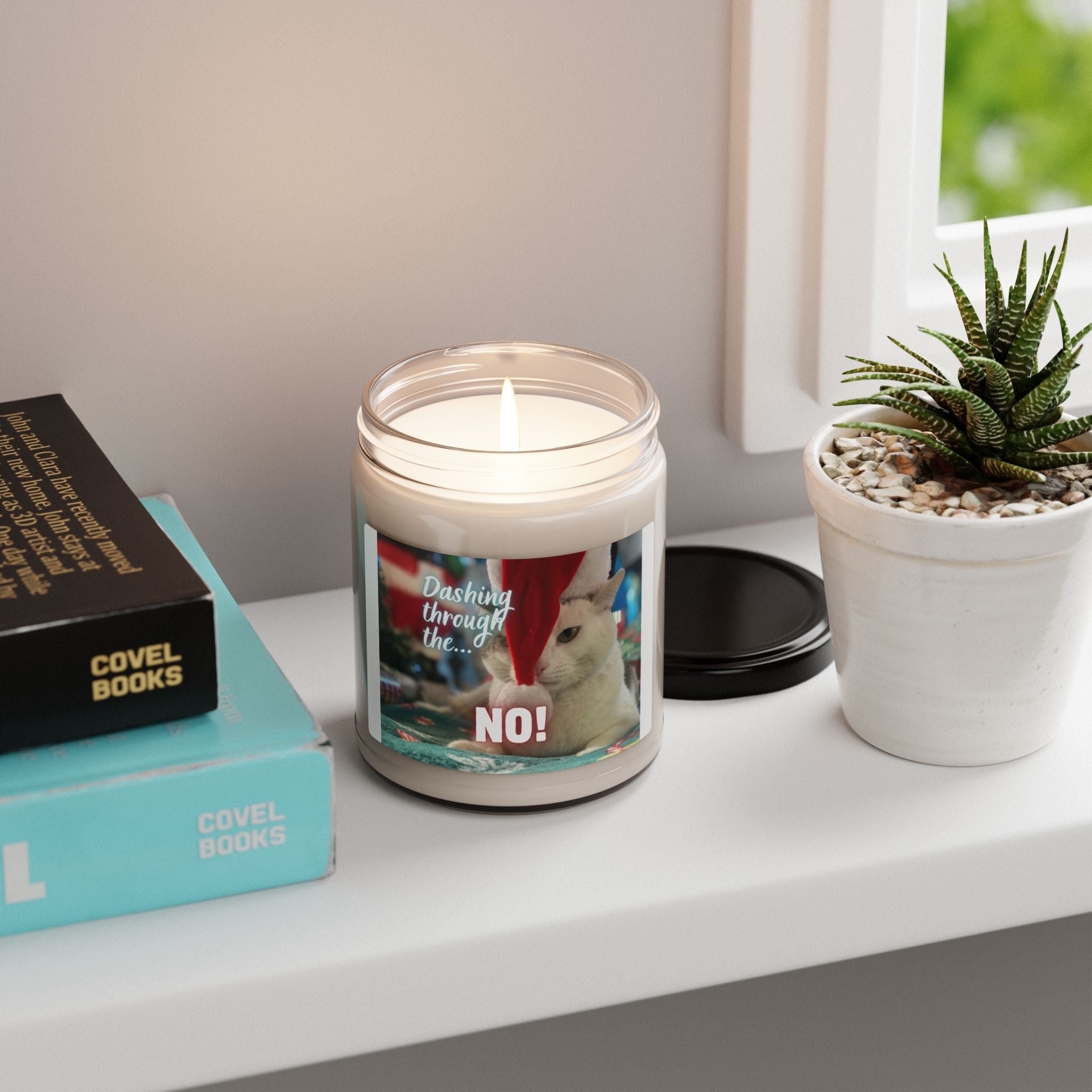 Photo depicting the ​Dashing Through the No Scented Soy Candle, 9oz from EpiAl's Shop.
