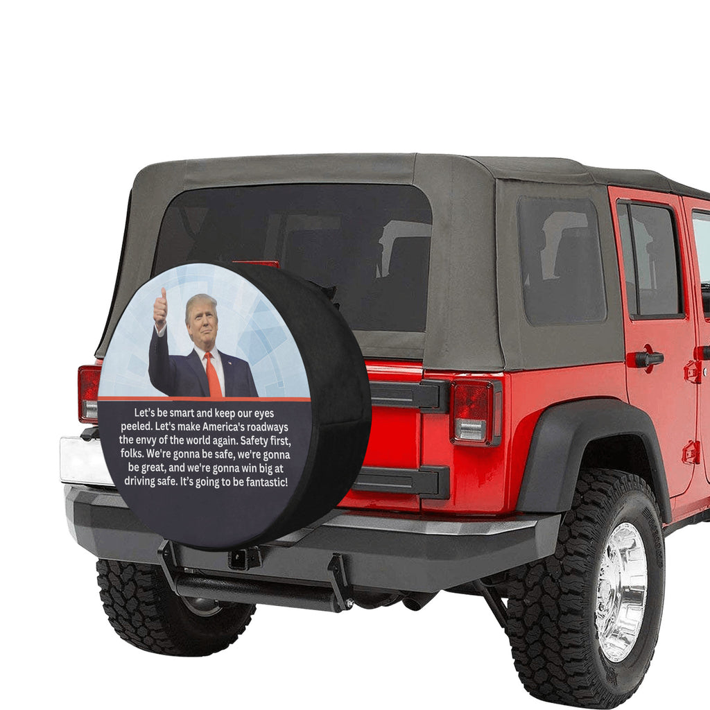 Trump Safe Spare Tire Cover (Large)(17")