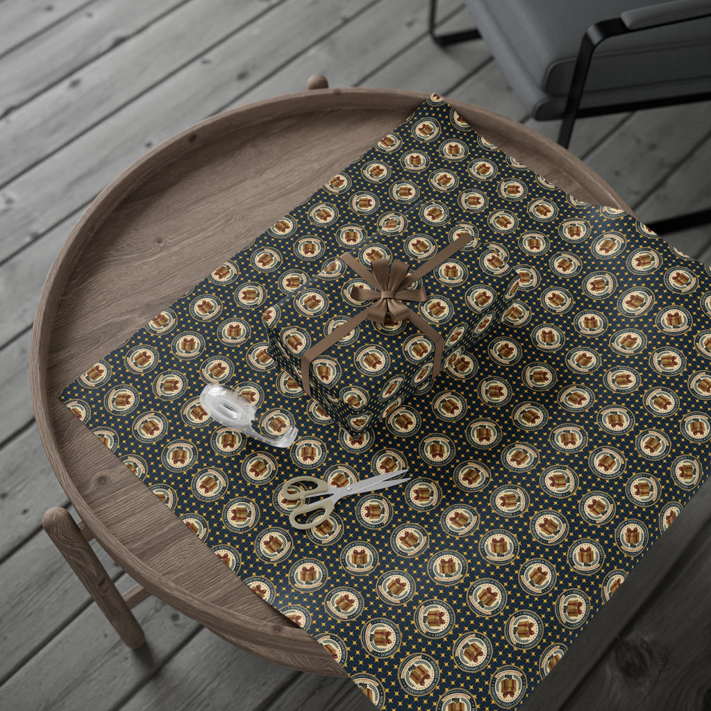 Department of Festive Containment Wrapping Paper Roll