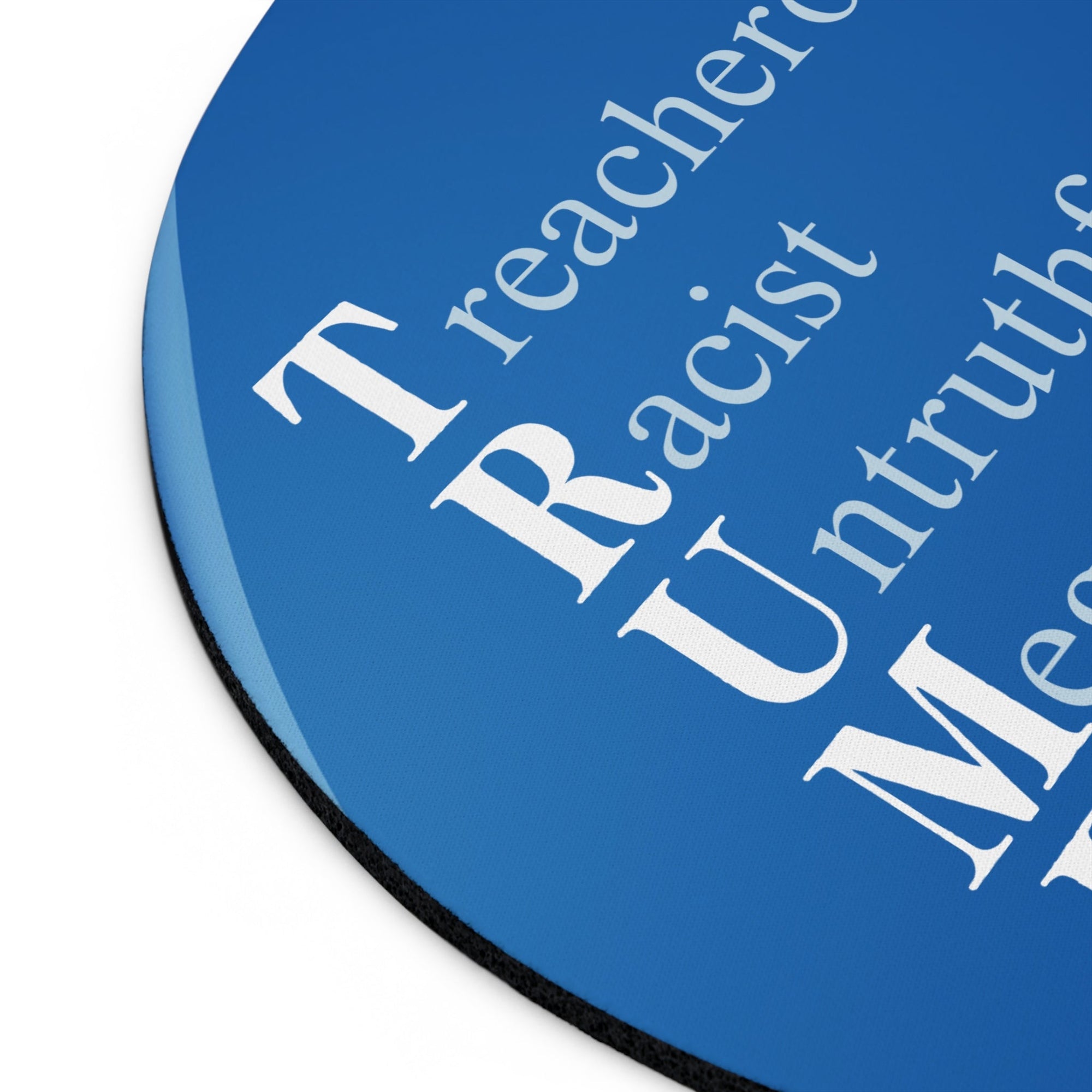 Anti-Trump Acronym Round Mouse Pad Printify