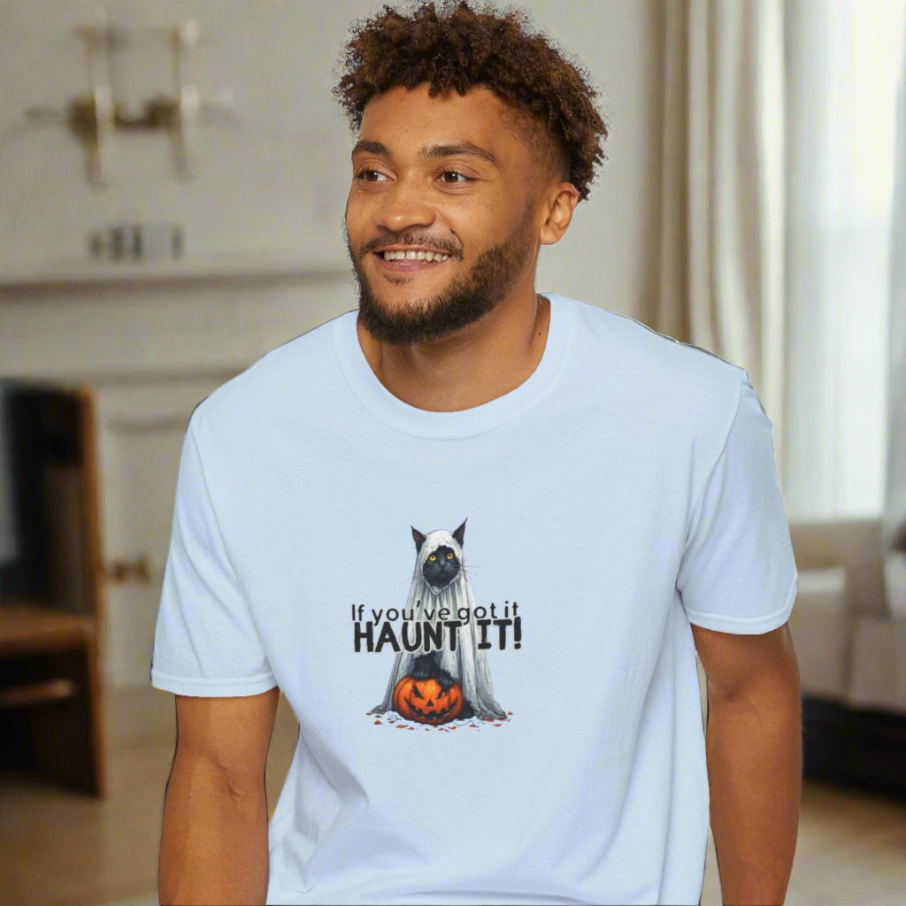 If You've Got It Haunt It Halloween Unisex Softstyle T-Shirt