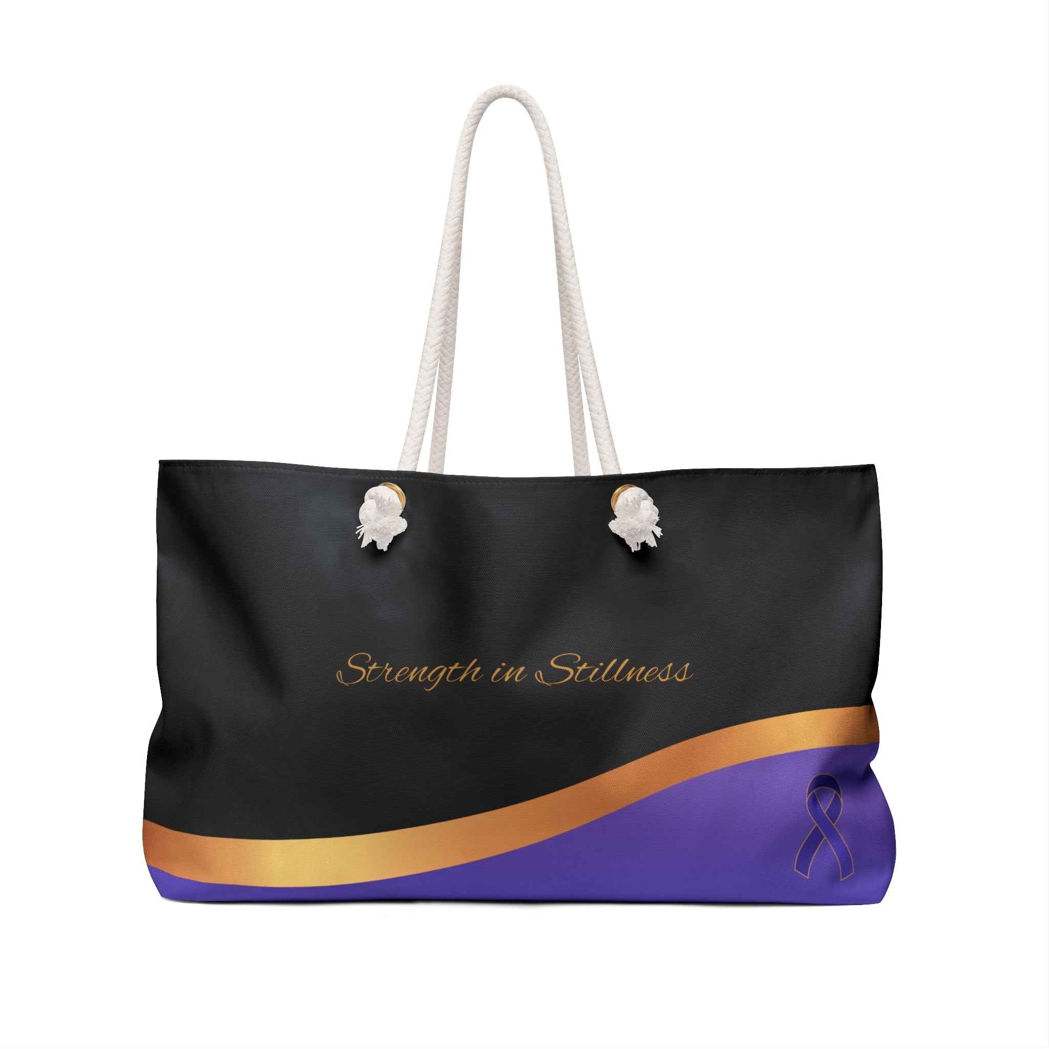 The Violet Wave Weekender Bag — Strength in Stillness