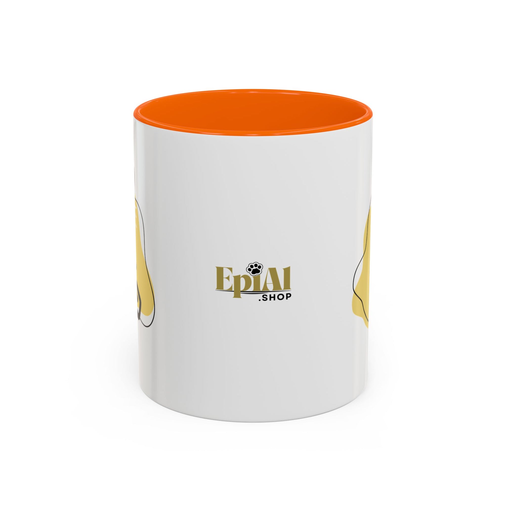 Playful Cat Accent Coffee Mug - 11oz & 15oz