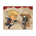 Combover Wind Tunnel Political Parody Jigsaw Puzzle
