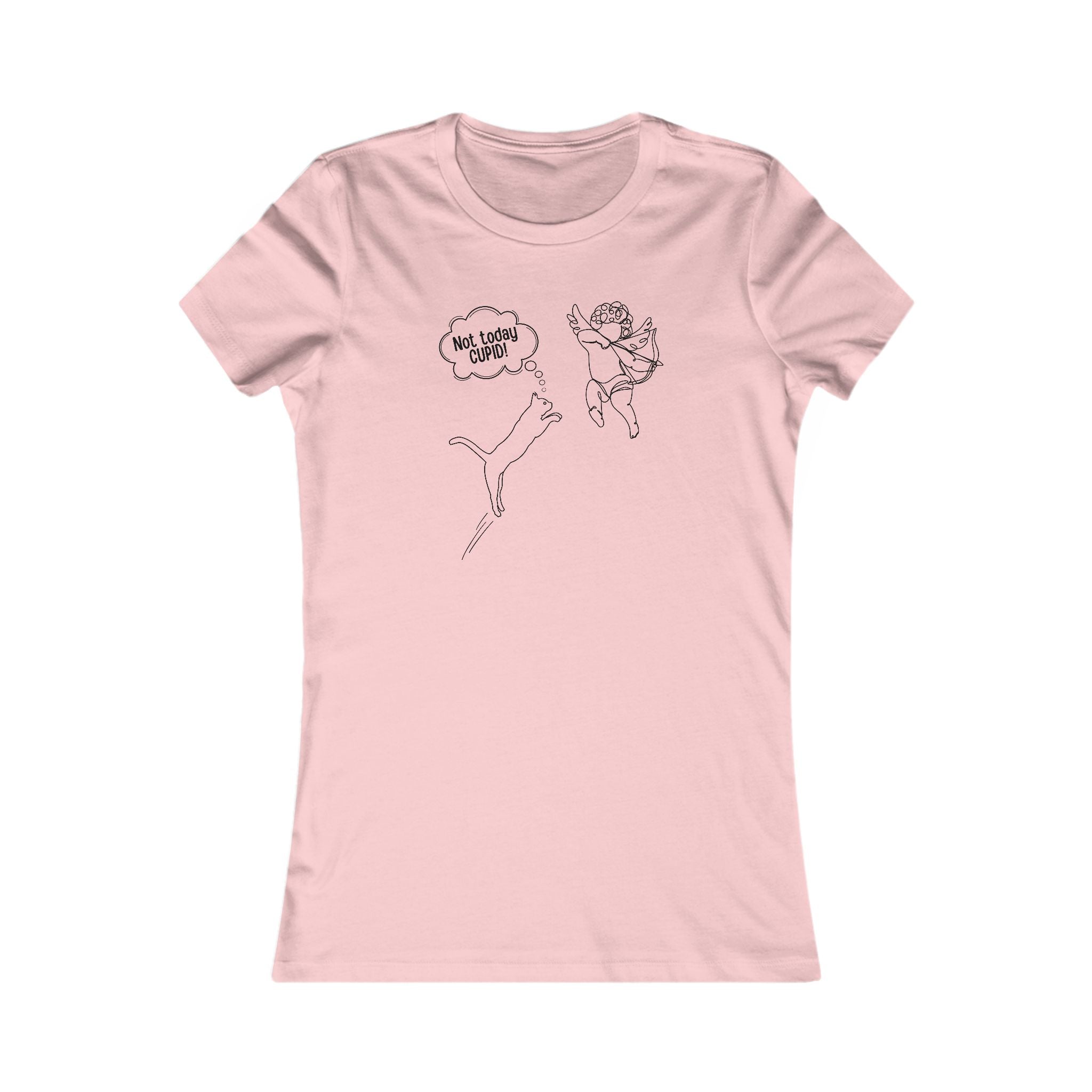 Not Today Cupid Valentines Day Women's Favorite Tee - EpiAl's Shop