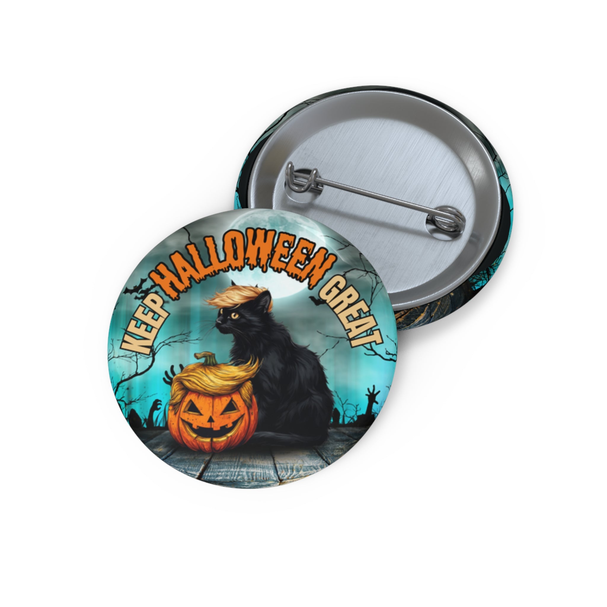 Keep Halloween Great Pin Buttons