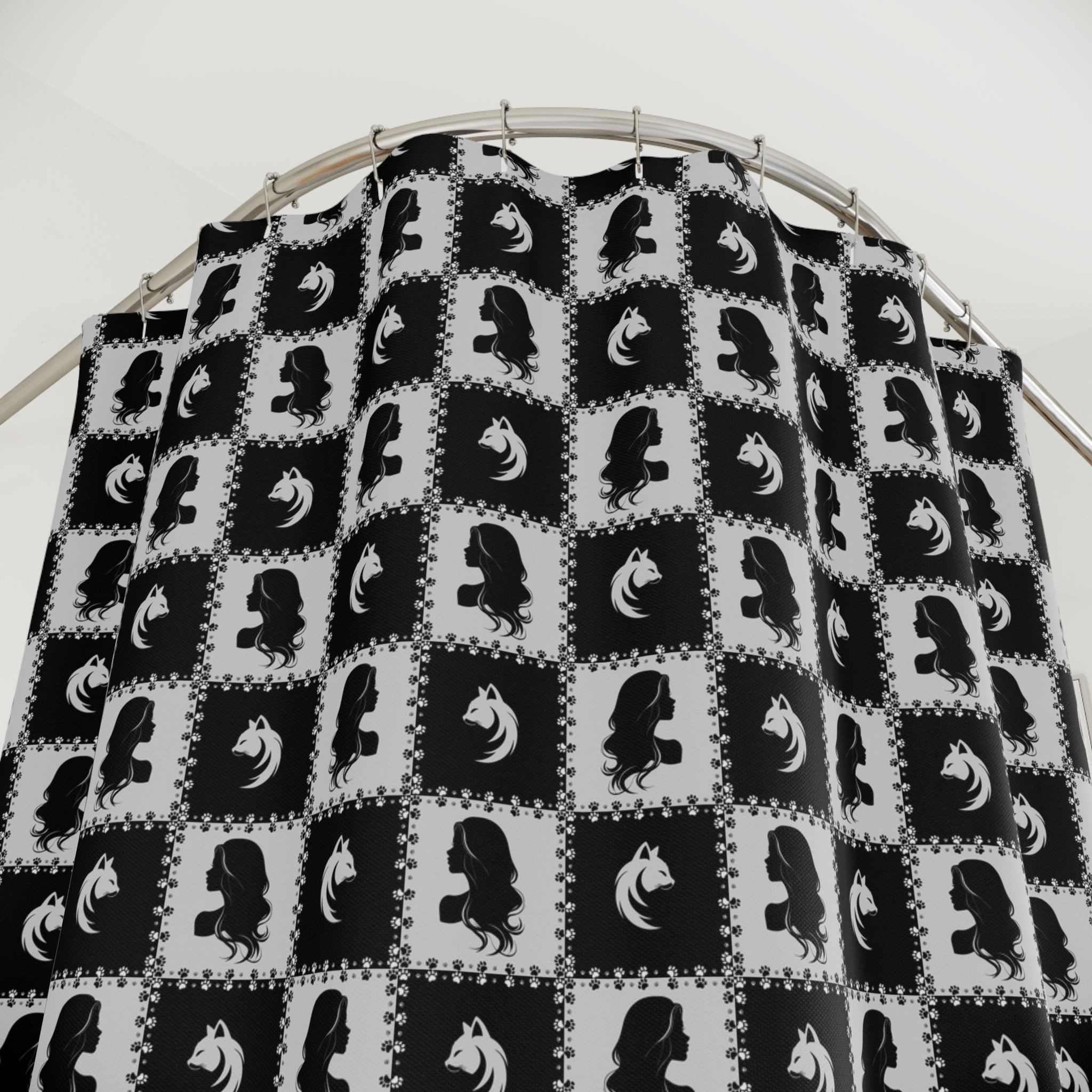Cats & Ladies Shower Curtains - EpiAl's Shop