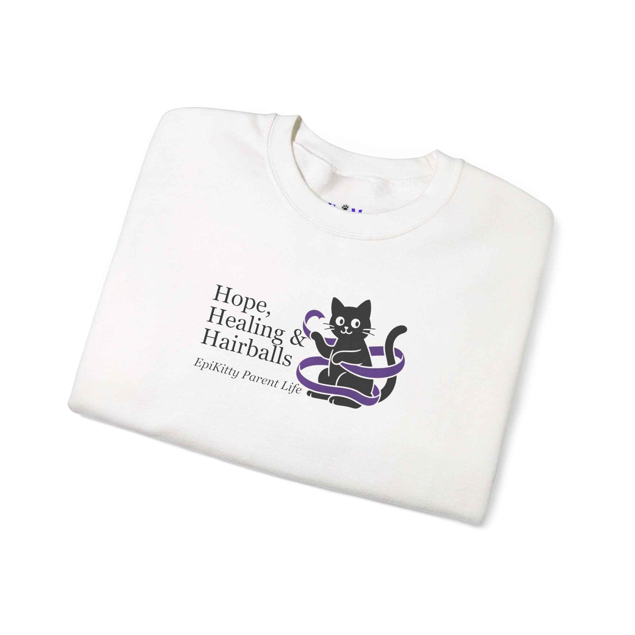“Hope, Healing & Hairballs” Epikitty Parent Life Sweatshirt