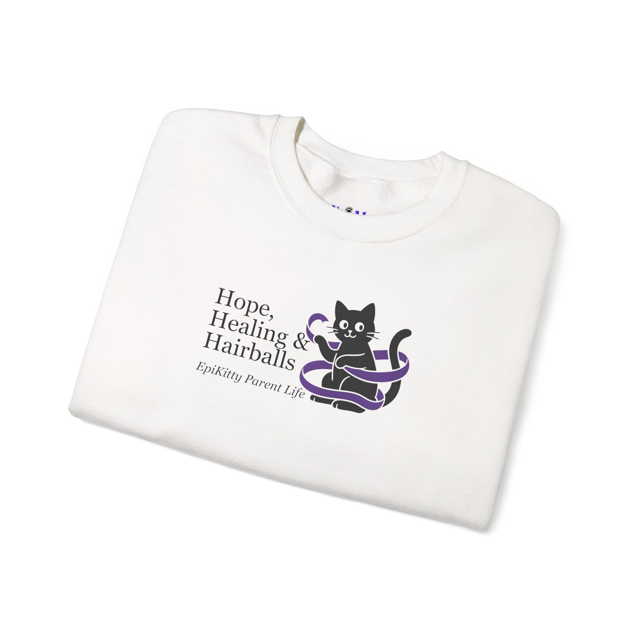“Hope, Healing & Hairballs” Epikitty Parent Life Sweatshirt