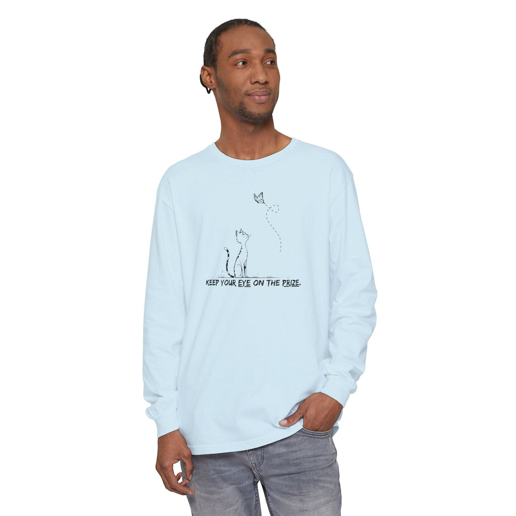 Eye on the Prize Cat-Inspired Long Sleeve Tee