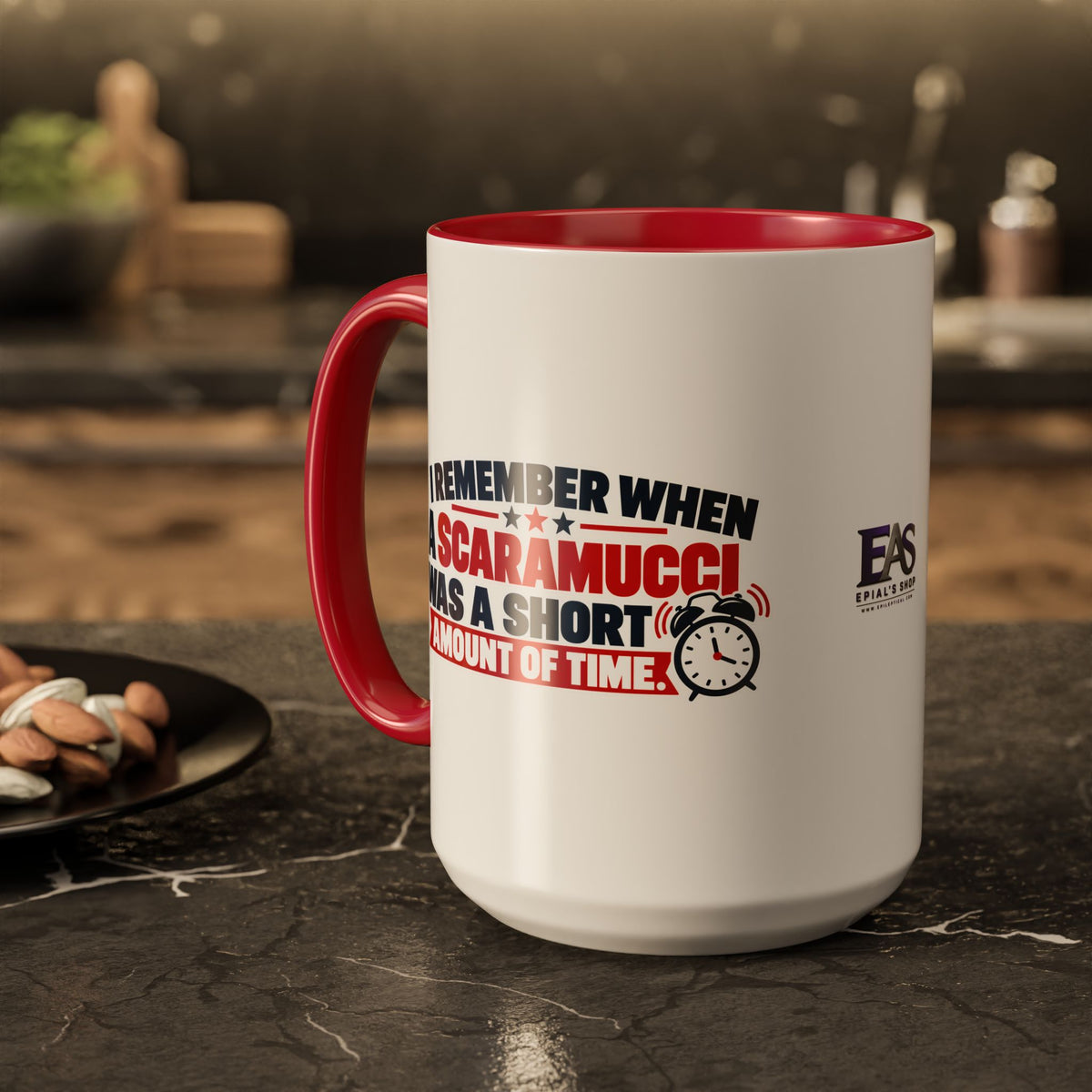 I Remember When a Scaramucci Was a Short Amount of Time | Political Humor Coffee Mug