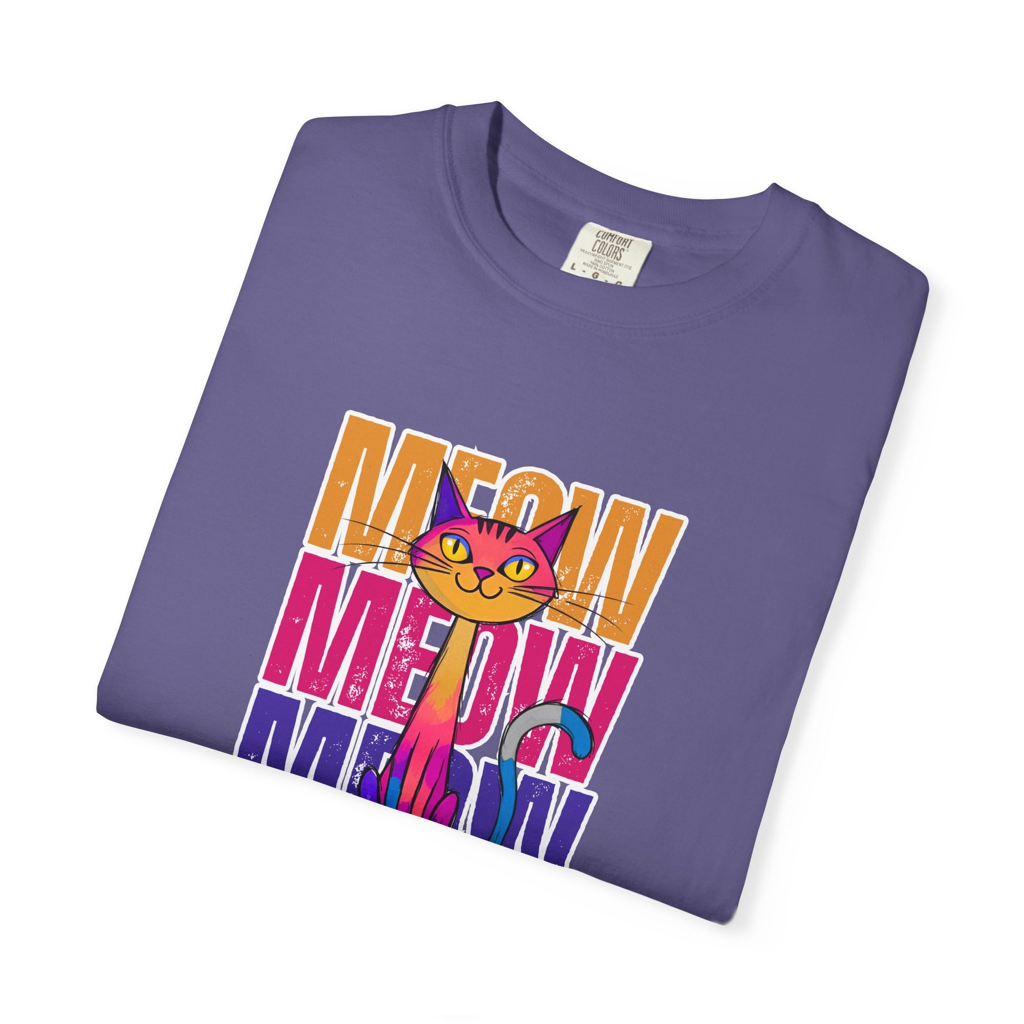 Meow Vibes Unisex T-Shirt | Funny Cat Tee