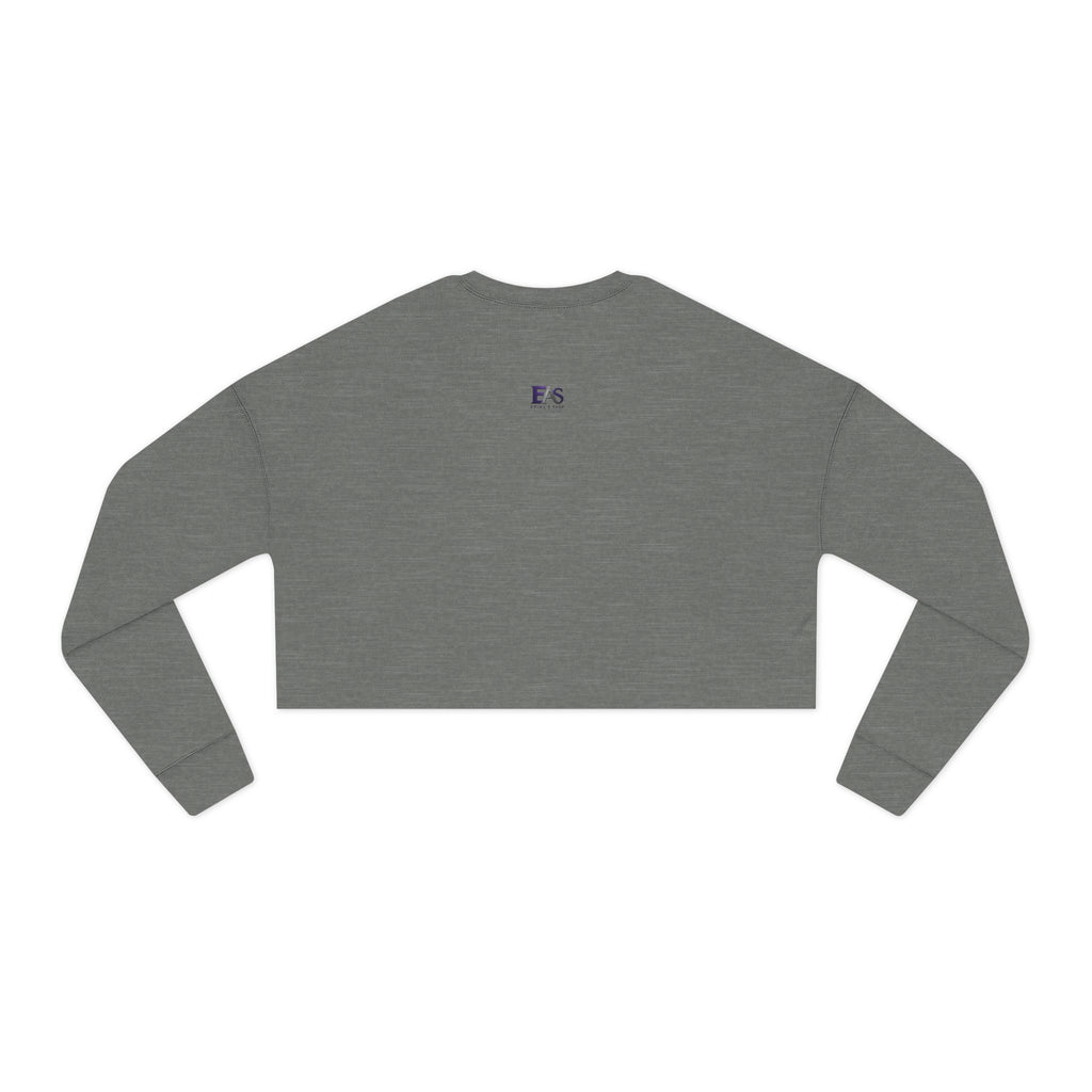 My Algorithm Is Confused Cropped Fleece Sweatshirt