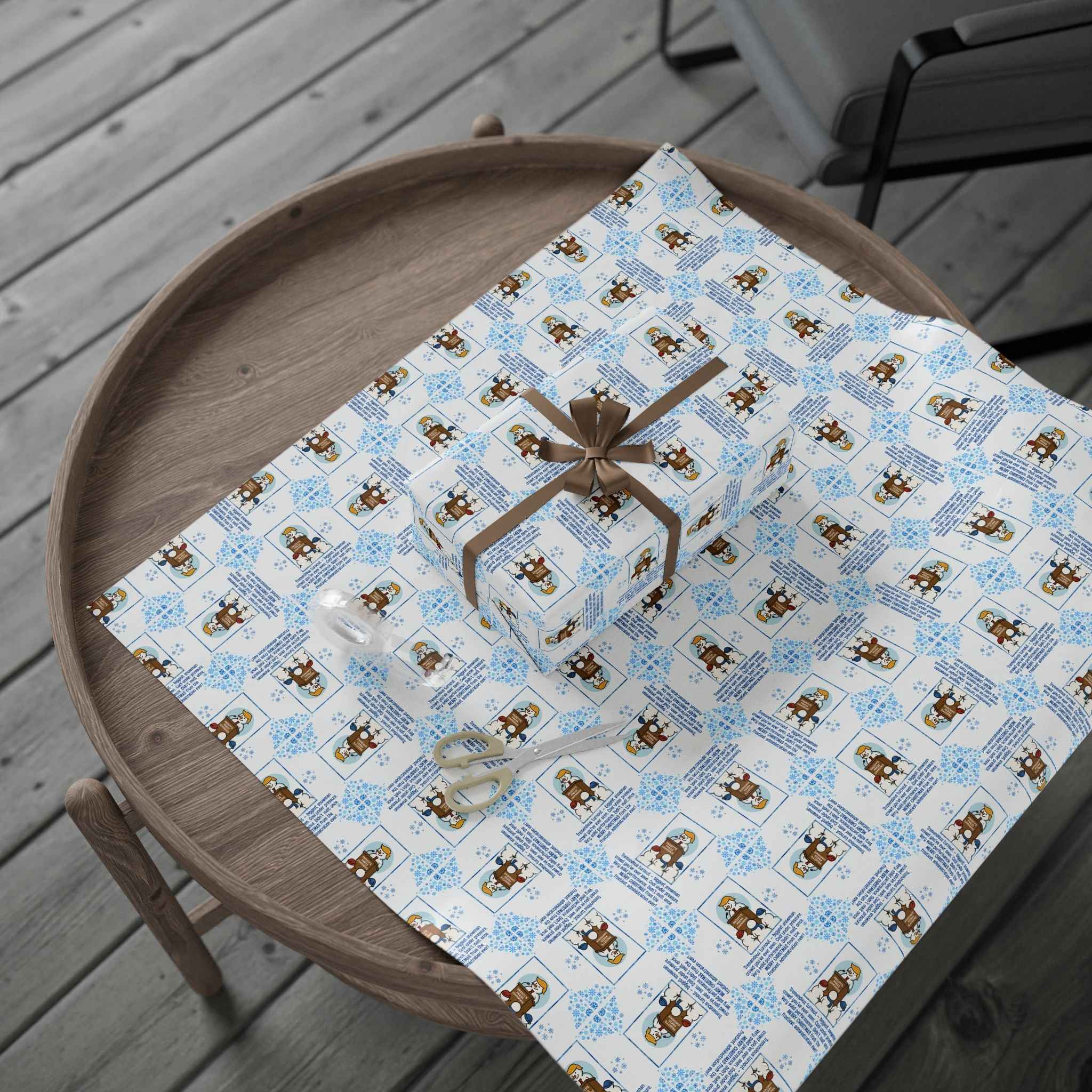 Frosty’s Press Conference Wrapping Paper