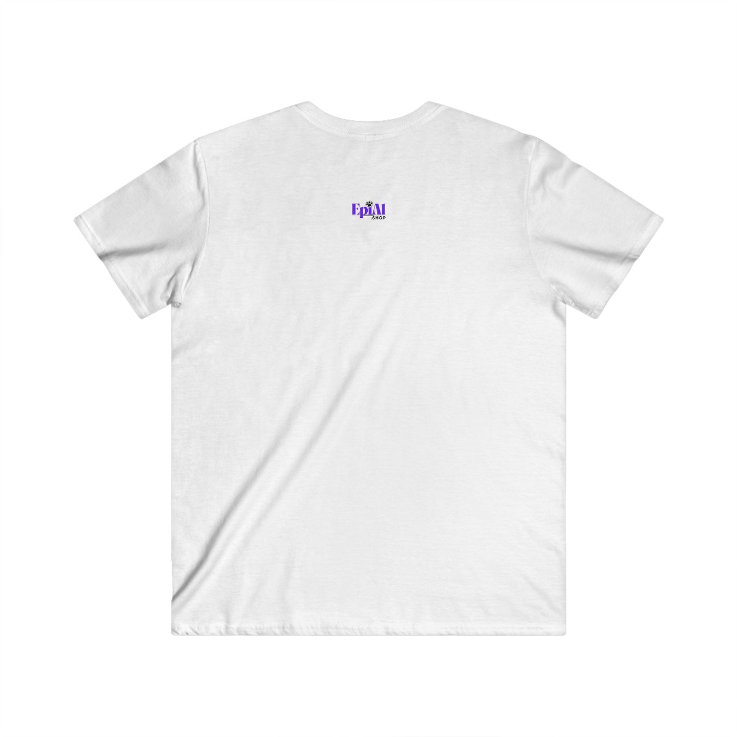 Epilepsy Awareness V-Neck Tee - Support Your Warrior Wife