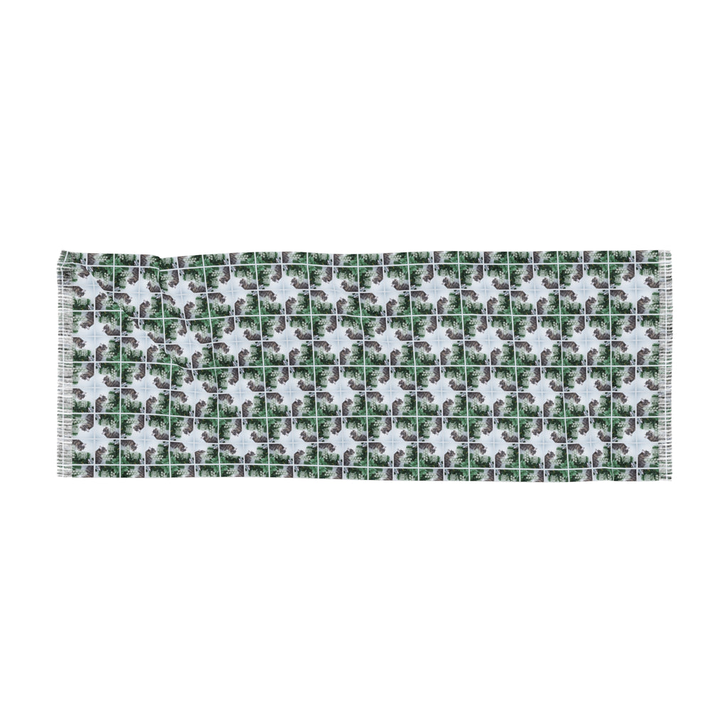 Wreck the Tree Christmas Light Scarf