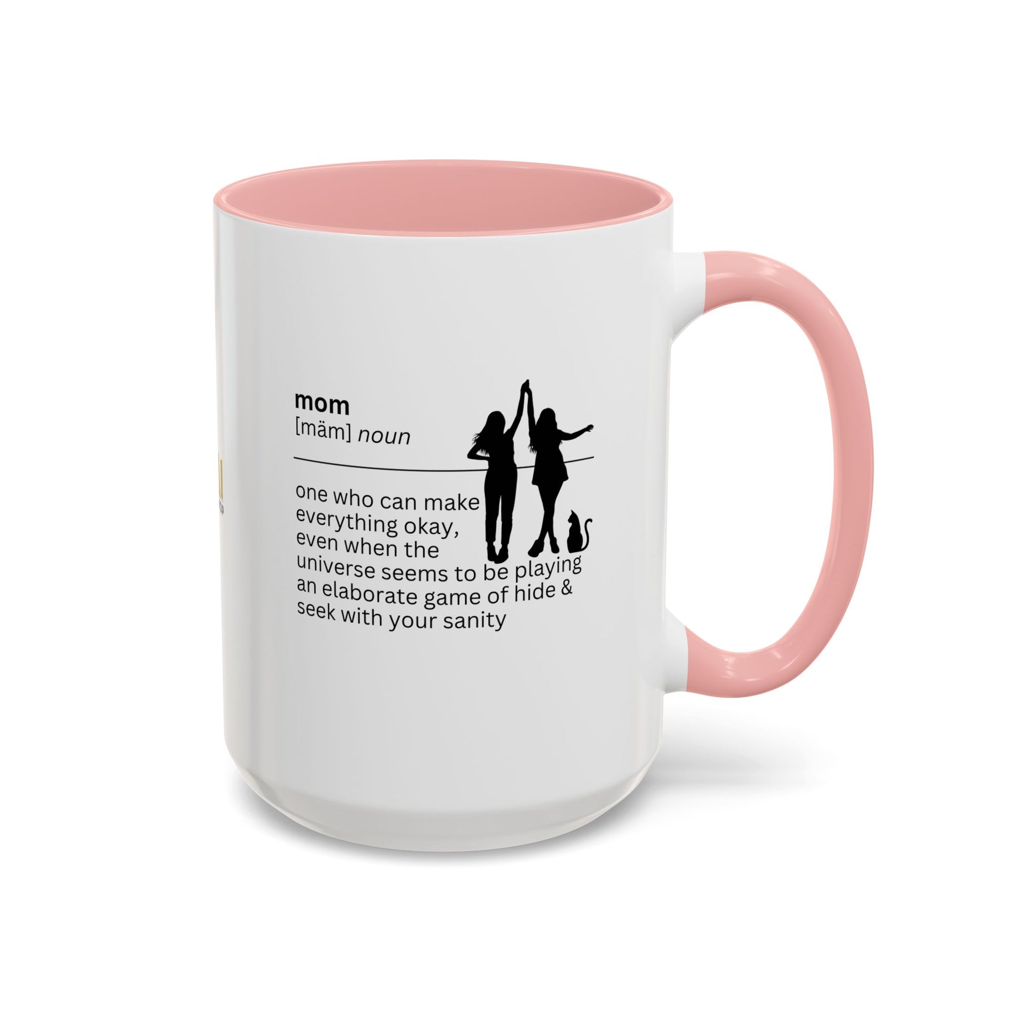 Mom Okay Accent Coffee Mug - Perfect Gift for Moms