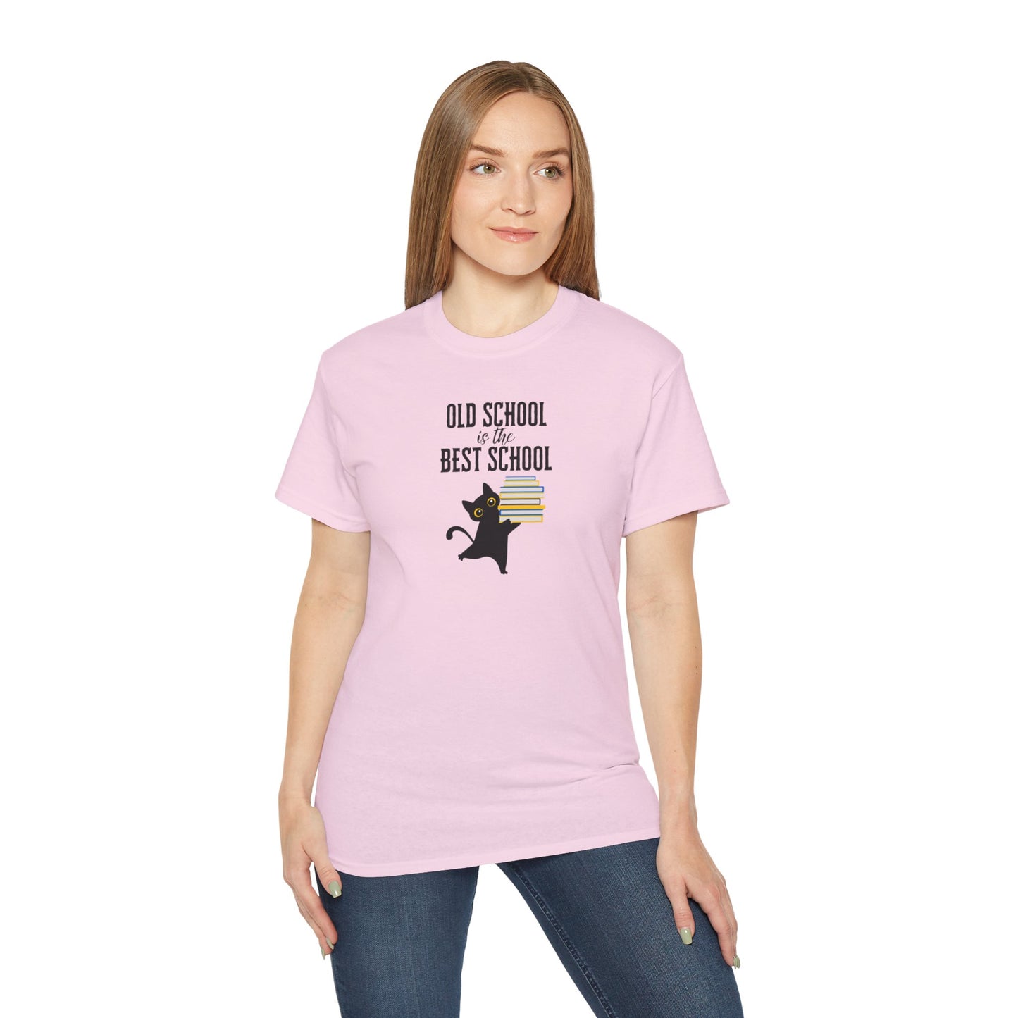 Old School Unisex Ultra Cotton Tee - T - Shirt - Epileptic Al’s Shop