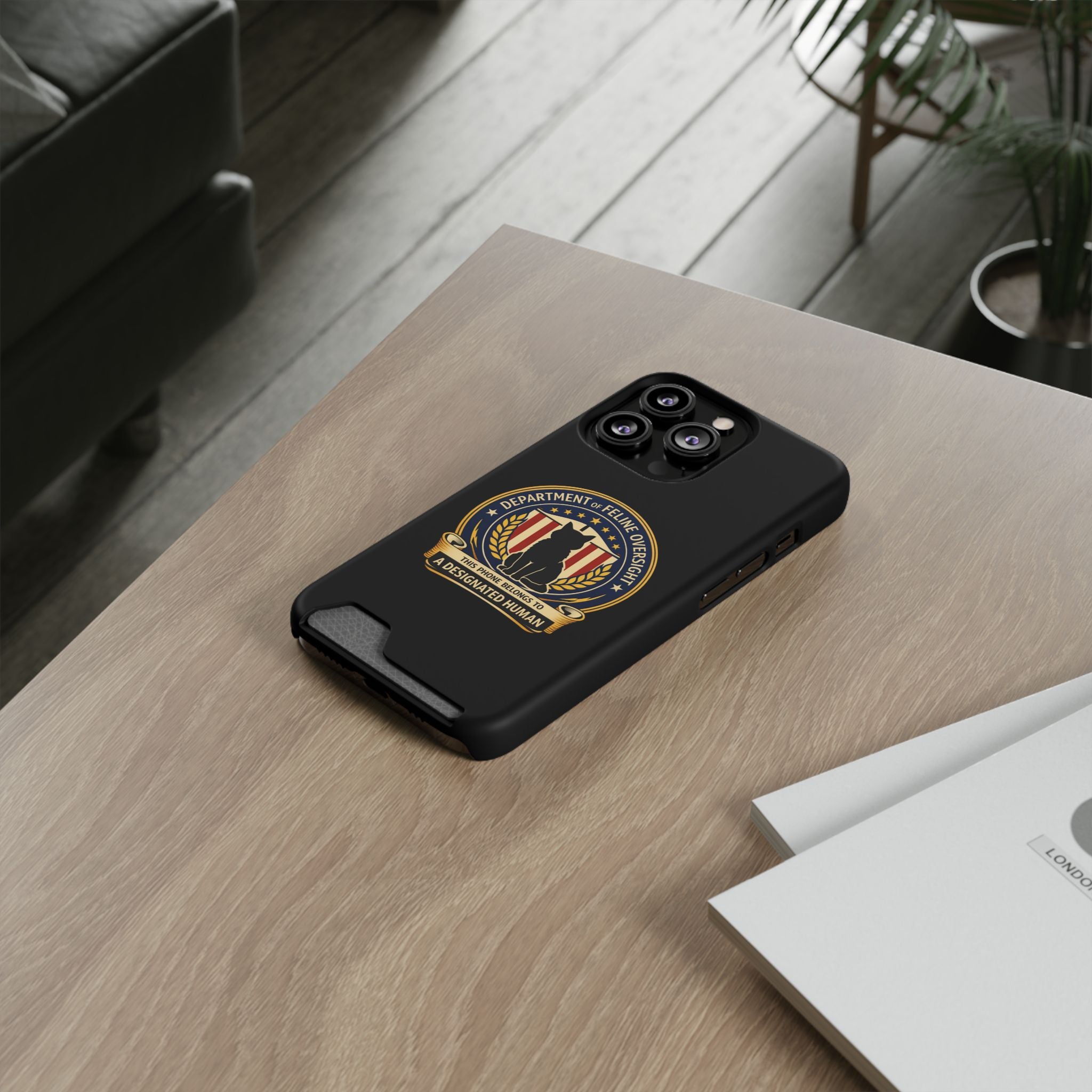 Department of Feline Oversight Samsung Case — Designated Human Edition