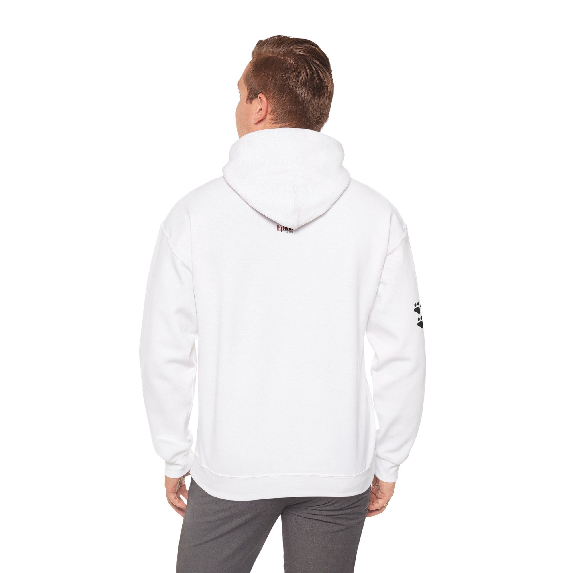 Cozy Stick Cat Lover Hoodie