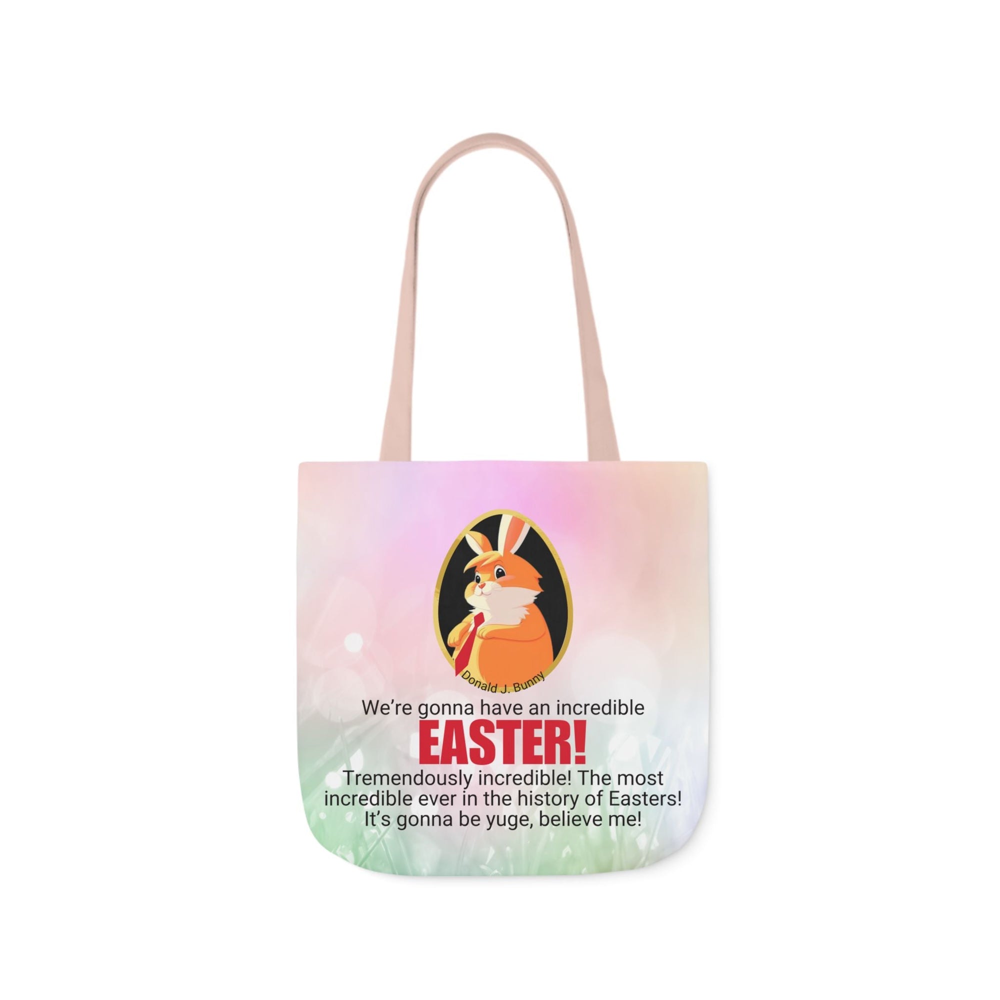 Incredible Easter Canvas Tote Bag - 5-Color Straps Printify