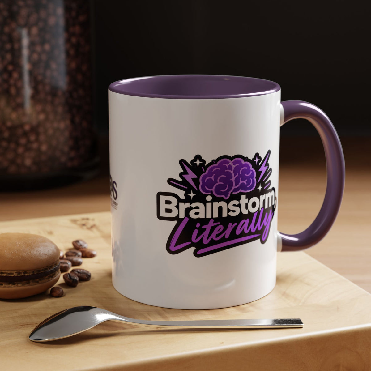 Brainstorm, Literally Accent Mug | Epilepsy Awareness Brain Mug (11/15oz)