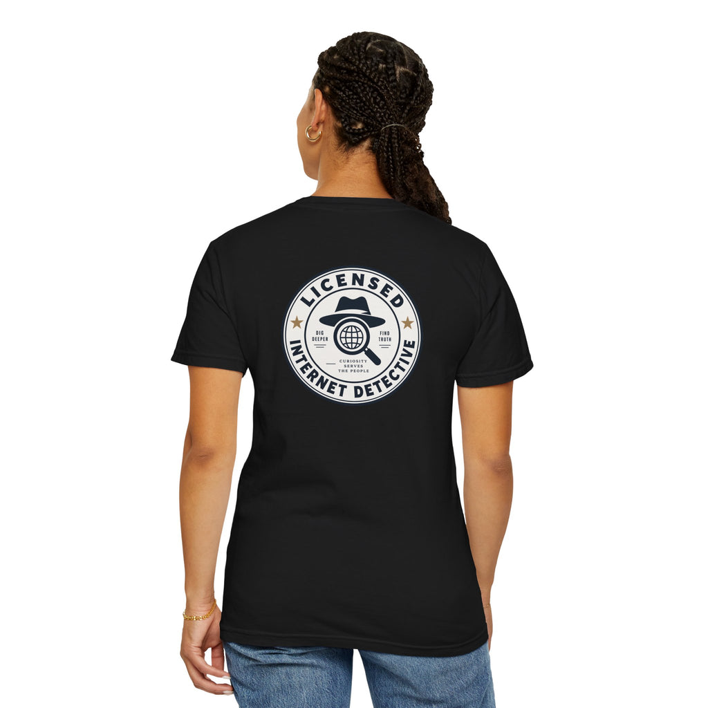 Licensed Internet Detective T-Shirt | Funny Internet Investigator Tee