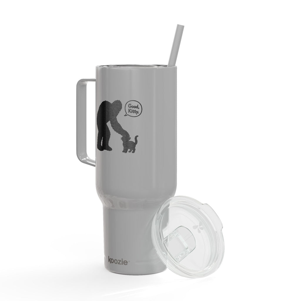 Bigfoot & Cat “Good, Kitty.” 40 oz Insulated Tumbler