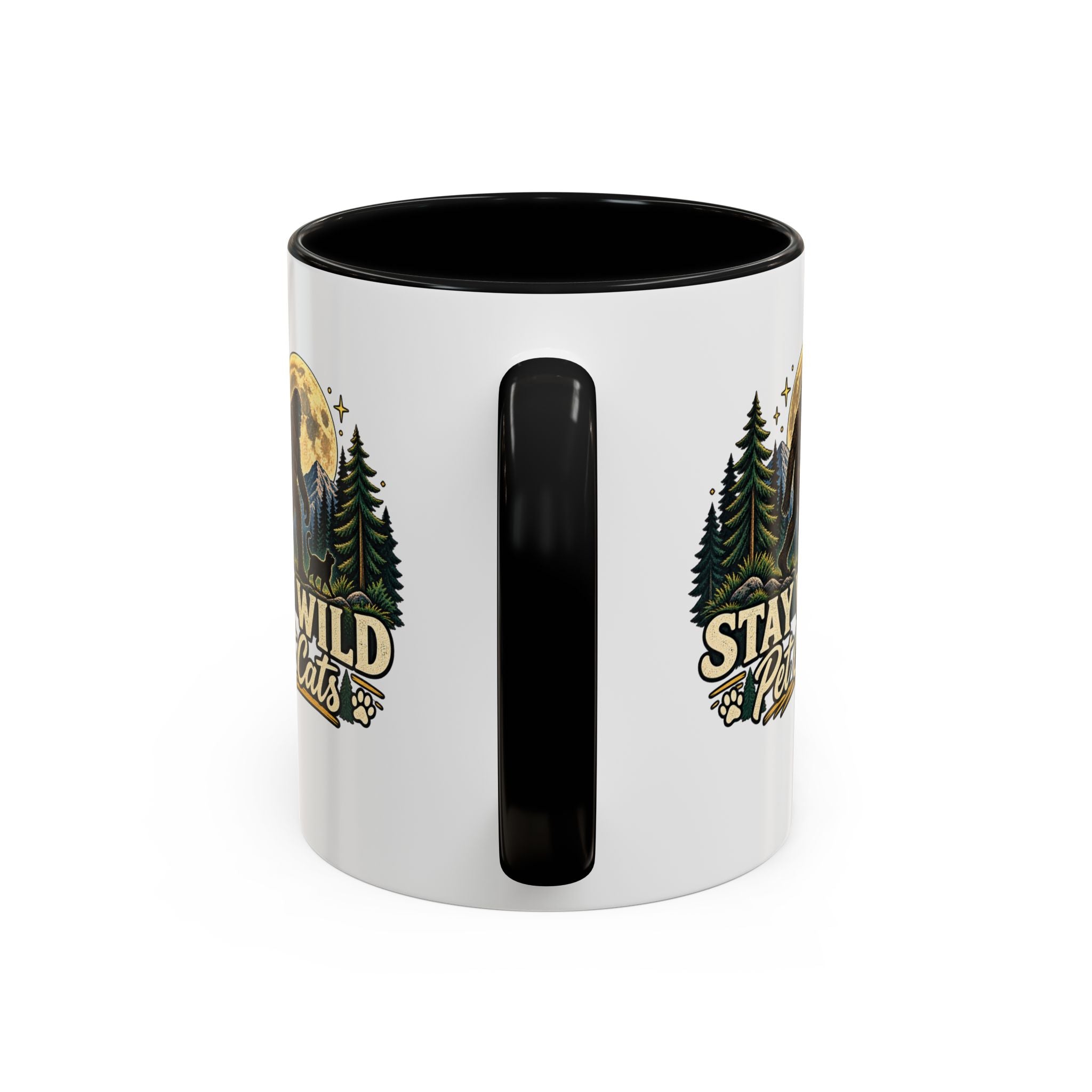 Stay Wild Pet Cats Sasquatch Accent Mug