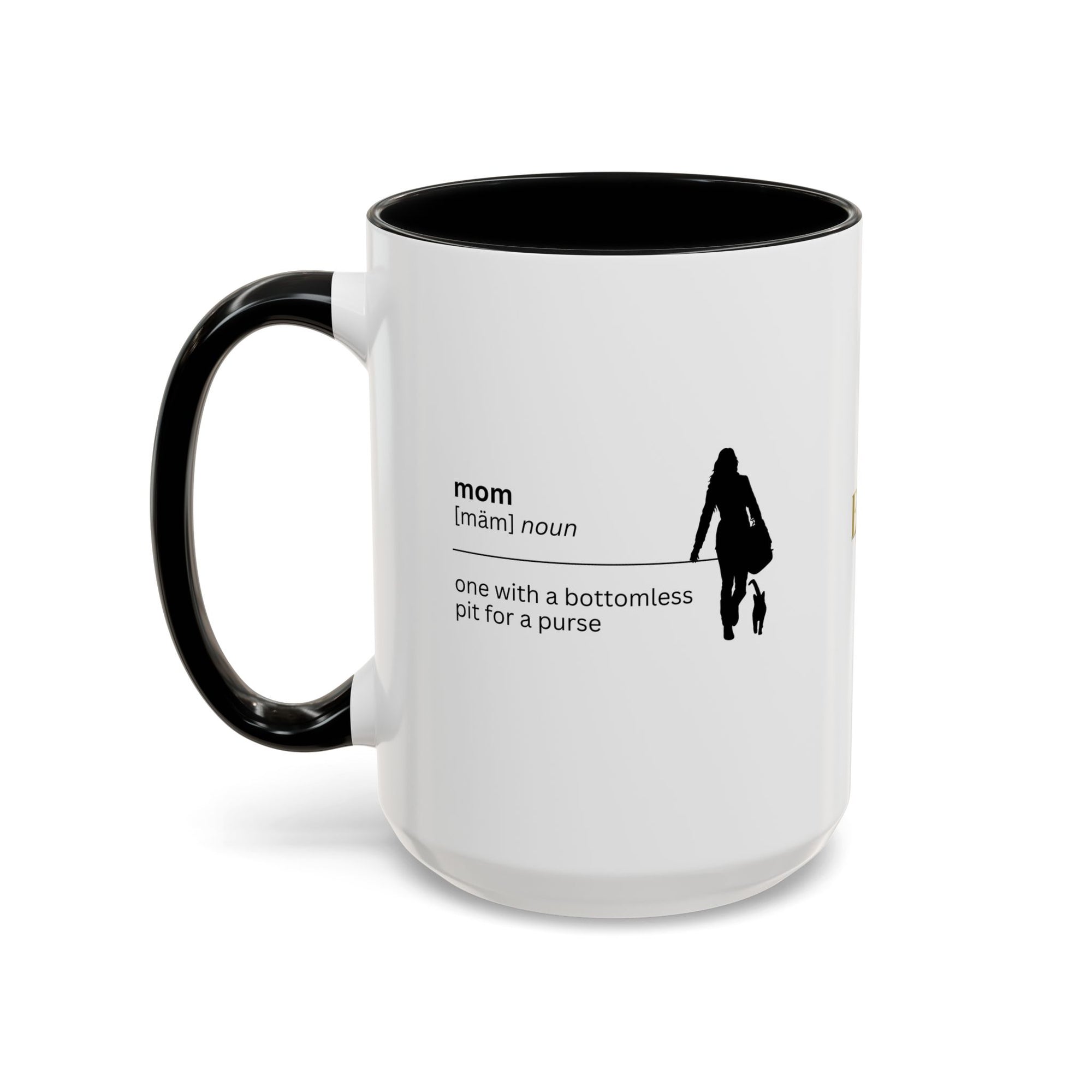 Mom Purse Accent Coffee Mug - Perfect Gift for Moms