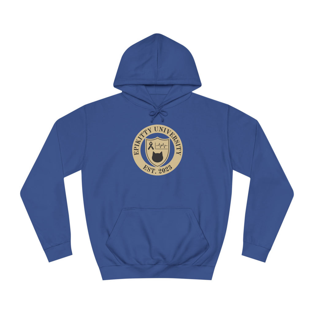 EpiKitty University Unisex College Hoodie - Hoodie - Epileptic Al’s Shop