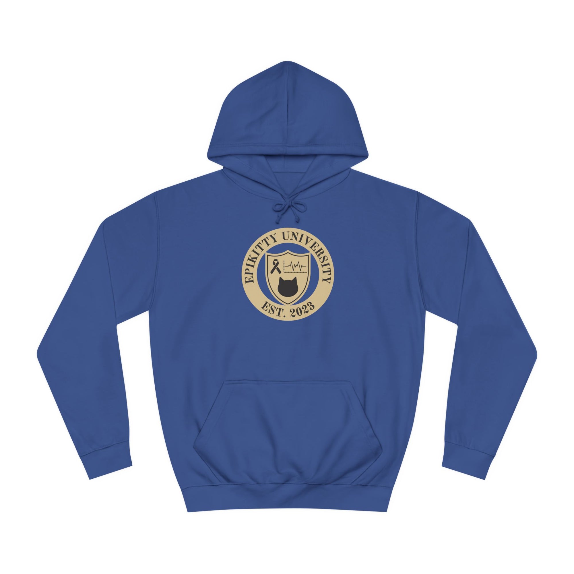 EpiKitty University Unisex College Hoodie - Hoodie - Epileptic Al’s Shop
