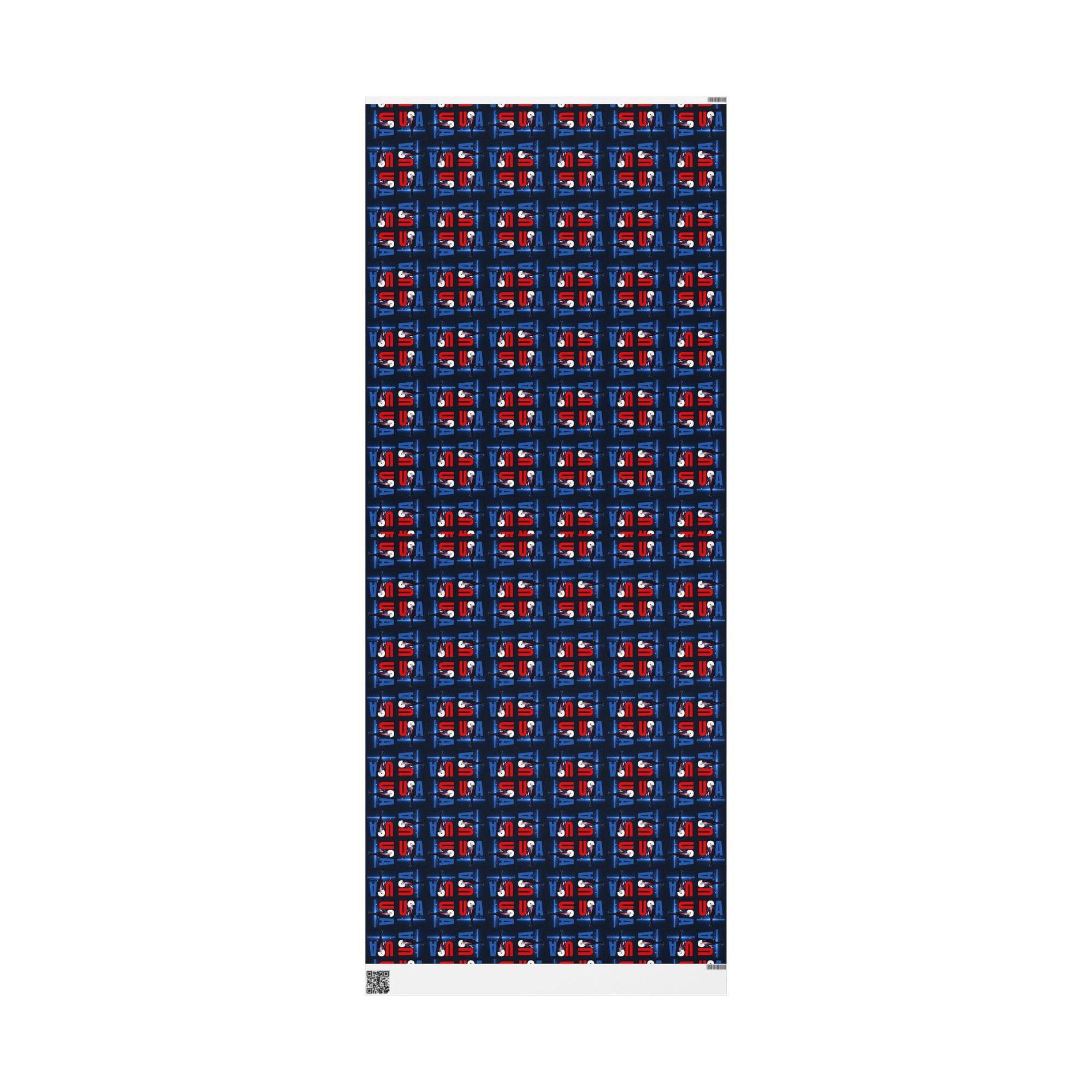 Patriotic USA Wrapping Paper for Celebrations and Holidays