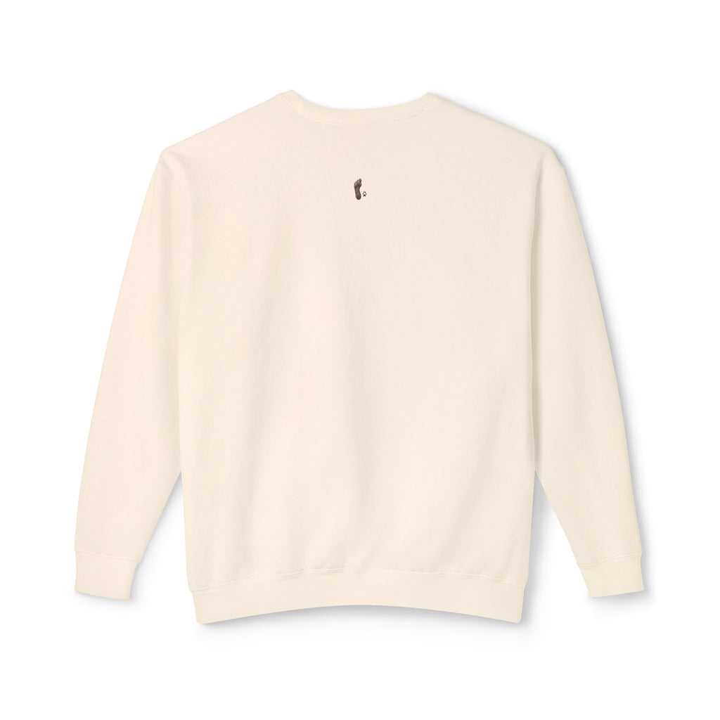 Proof Is Overrated Sasquatch & Cat Crewneck Sweatshirt
