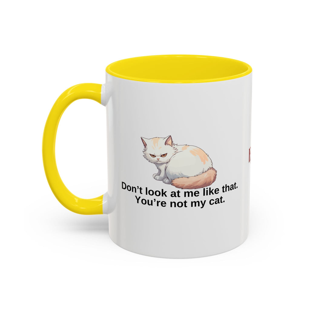 Humorous Cat Lover's Coffee Mug - 11/15oz Accent Mug Printify