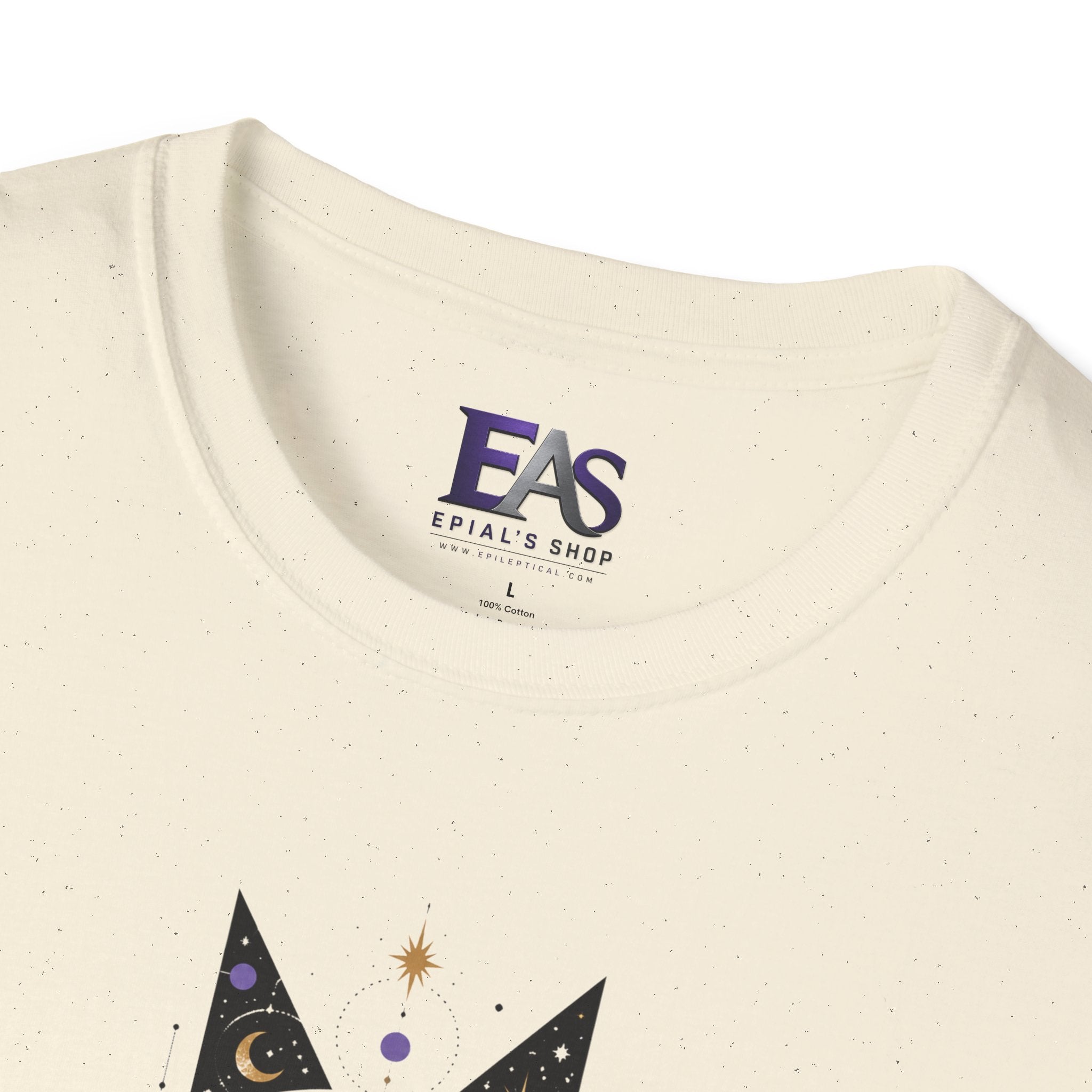 Celestial Cat T-Shirt | Mystical Cosmic Cat Graphic Tee