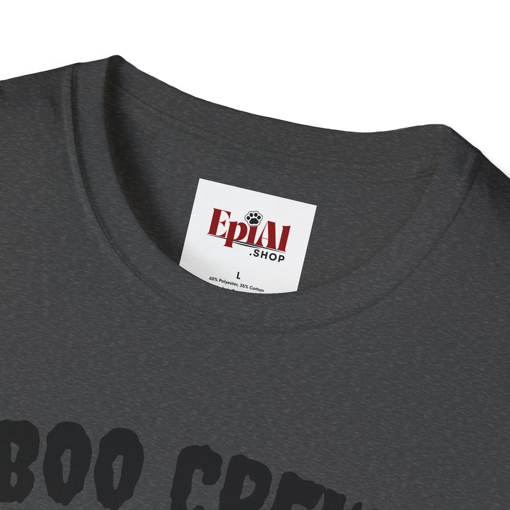 Halloween Boo Crew Unisex T-Shirt, Spooky Apparel, Ghost Lovers, Halloween Costume, Fall Fashion