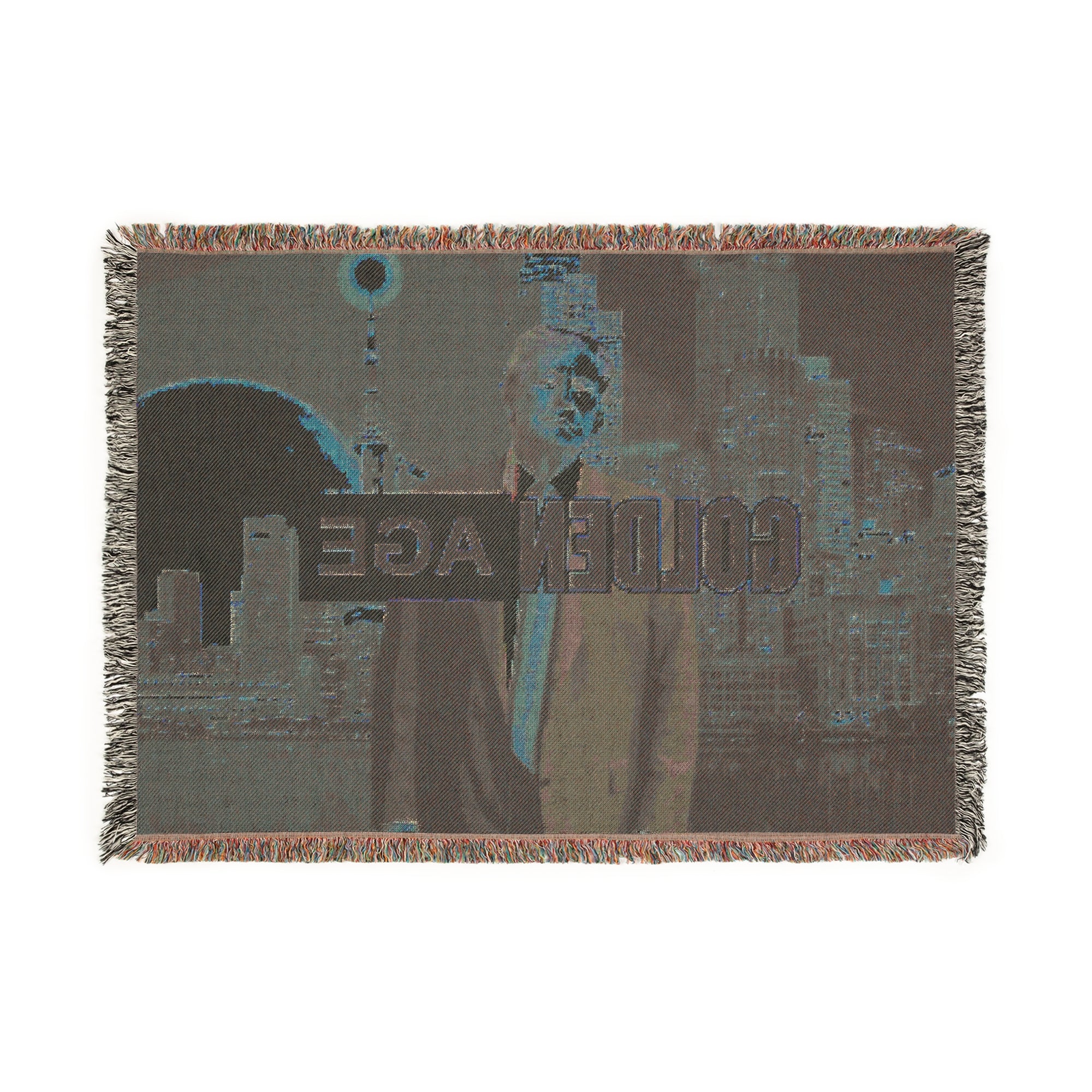 Trump Golden Age Woven Blanket